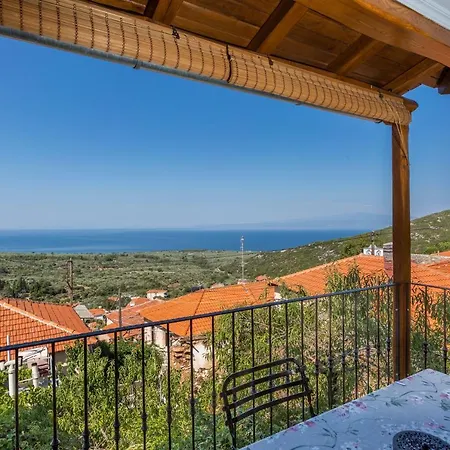 Restored 1902 Stone House With Superb Sea View Feriehus Kallirákhi